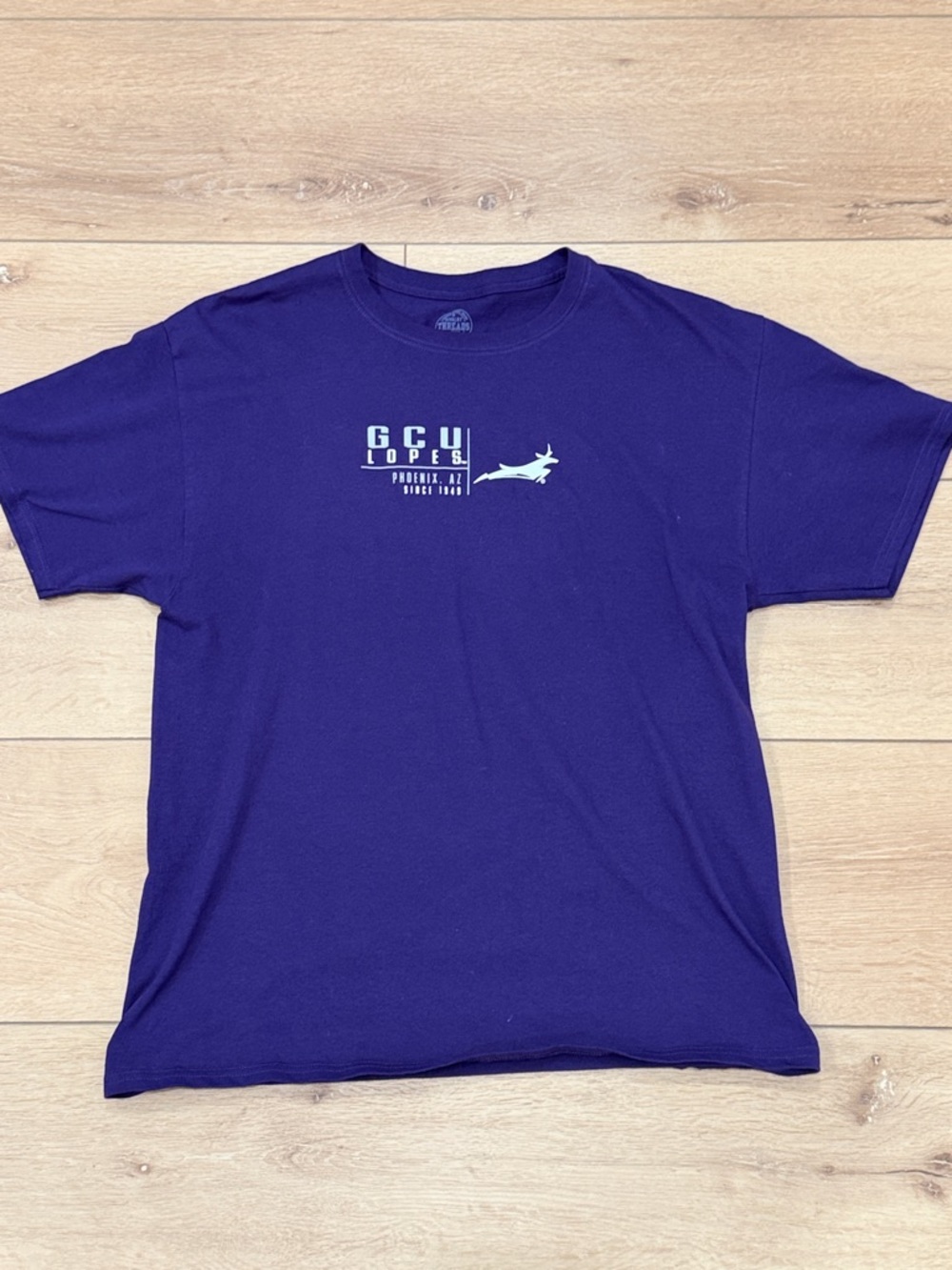 GCU Grand Canyon University Rivalry Threads Purple GCU Lopes Short-Sleeve Tee